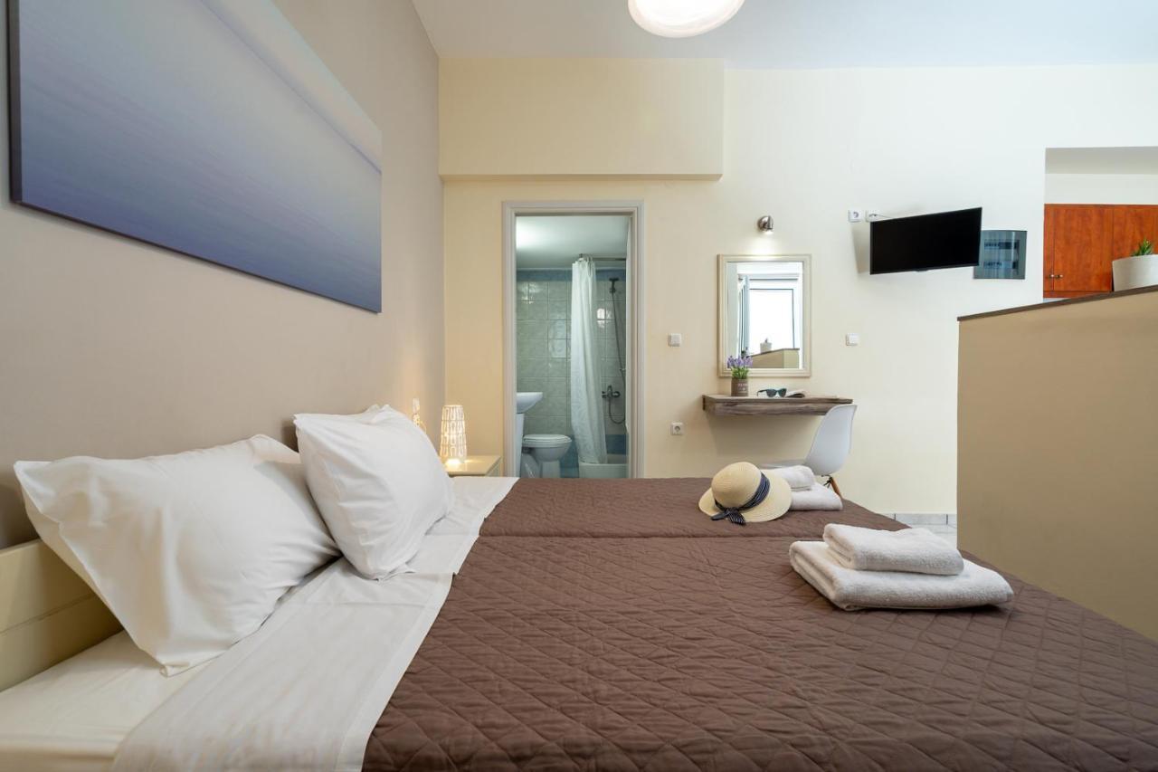 Geana Apartments Chrissi Akti Chania Exterior foto