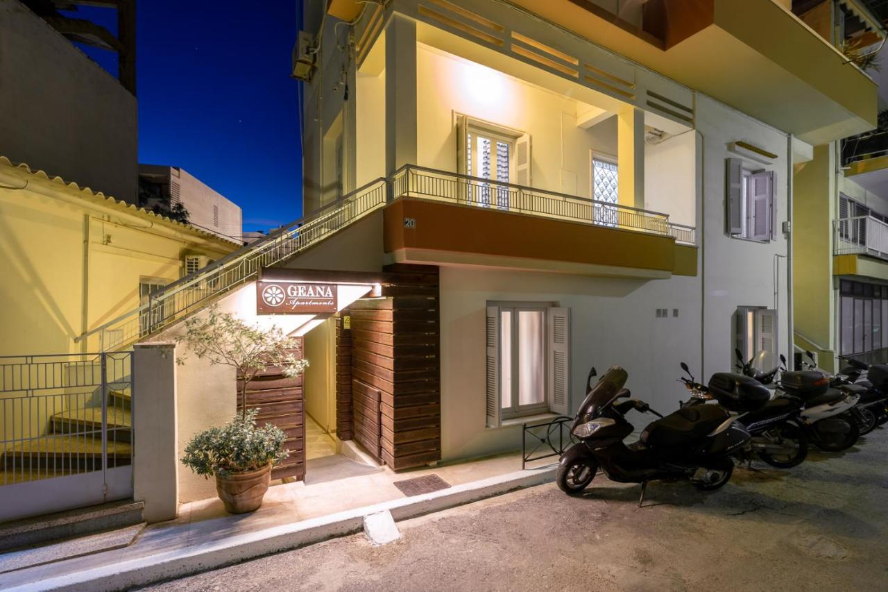 Geana Apartments Chrissi Akti Chania Exterior foto