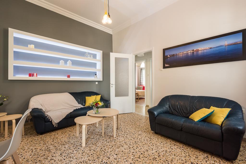Geana Apartments Chrissi Akti Chania Exterior foto