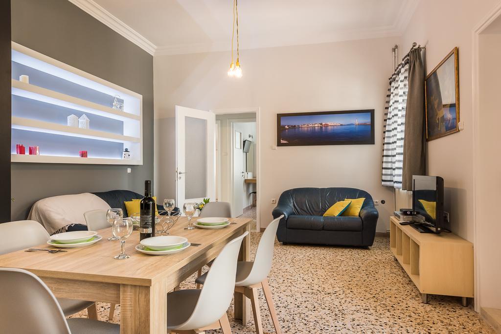 Geana Apartments Chrissi Akti Chania Exterior foto